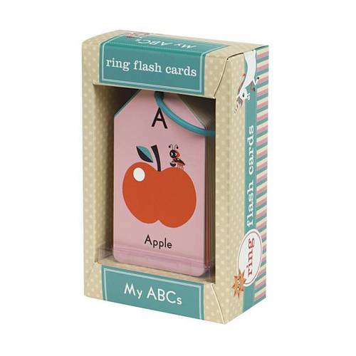 My Abc's Ring Flash Cards