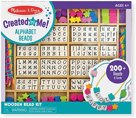 Alphabet Wooden Bead Set Alphabet Wooden Bead Set