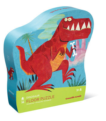 crocodile creek dinosaur puzzle 36pcs bookazine