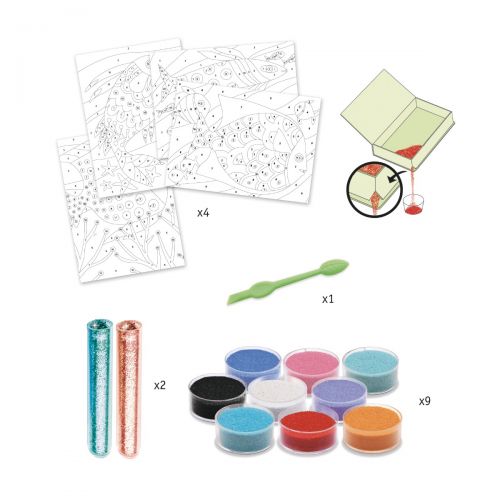 Colored Sand Rainbow Fish