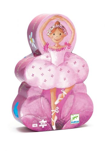 Puzzle Ballerina With Flower