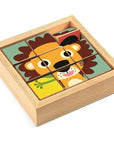 Touranimo Wooden Puzzle - Bookazine