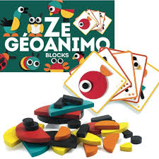 Ze Geoanimo Tangram Puzzle - Bookazine