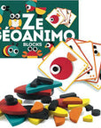 Ze Geoanimo Tangram Puzzle - Bookazine