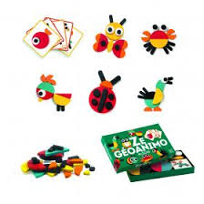 Ze Geoanimo Tangram Puzzle - Bookazine