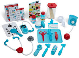 Get Well Doctor's Kit Play Set Bookazine