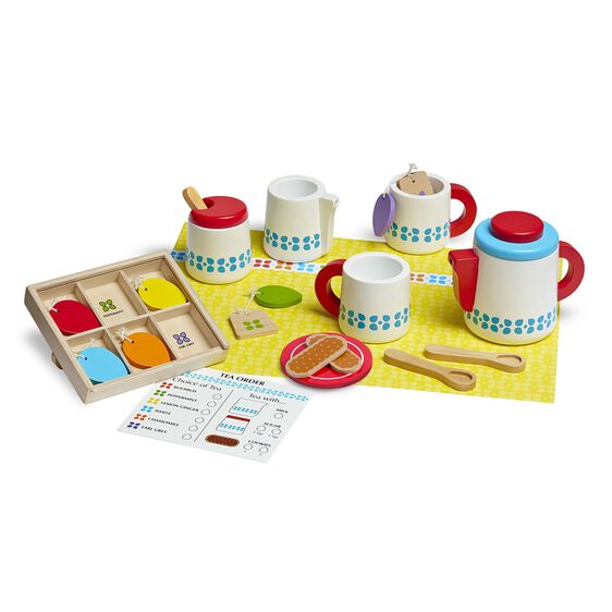 Wooden Steep & Serve Tea Set - Bookazine HK