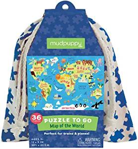 Map of The World Puzzle To Go | Bookazine HK