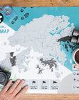 SCRATCH-OFF Hong Kong Trail Map | Bookazine HK