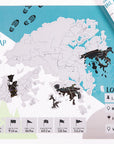 SCRATCH-OFF Hong Kong Trail Map | Bookazine HK
