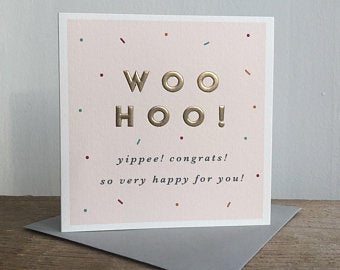 Woo Hoo! Yippe! Congrats! So Very Happy For You! - Bookazine