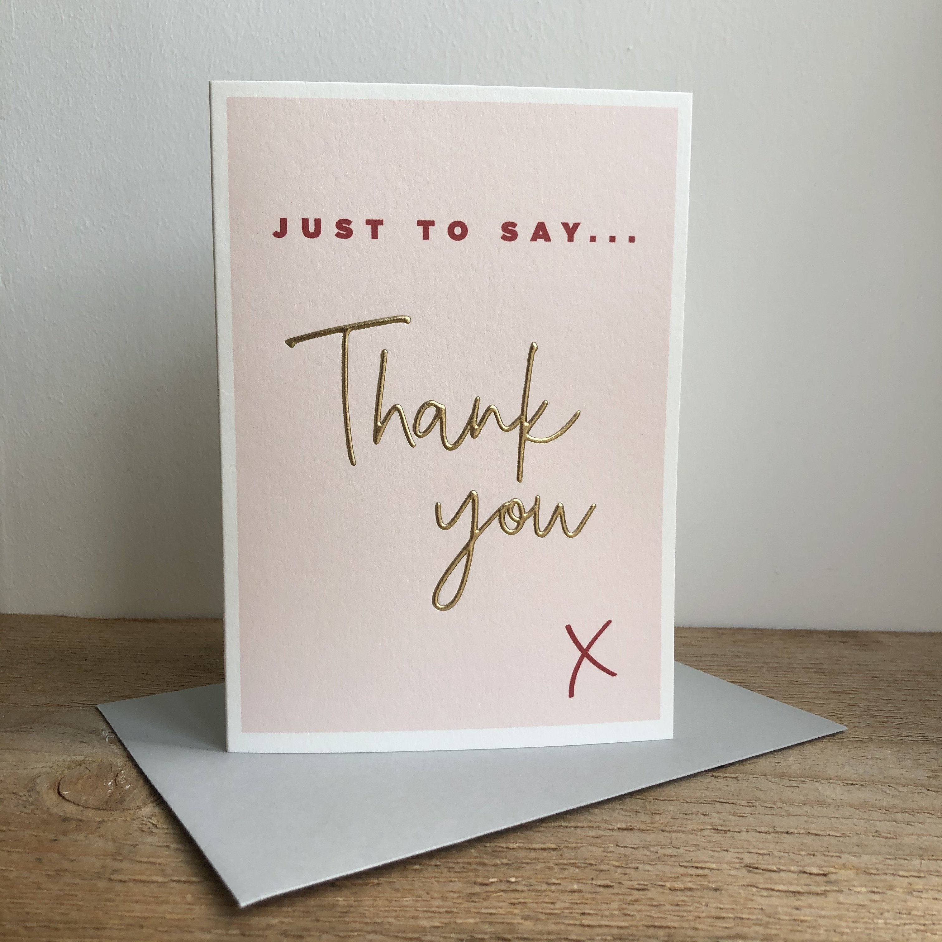 Just To Say ...Thank You - Bookazine