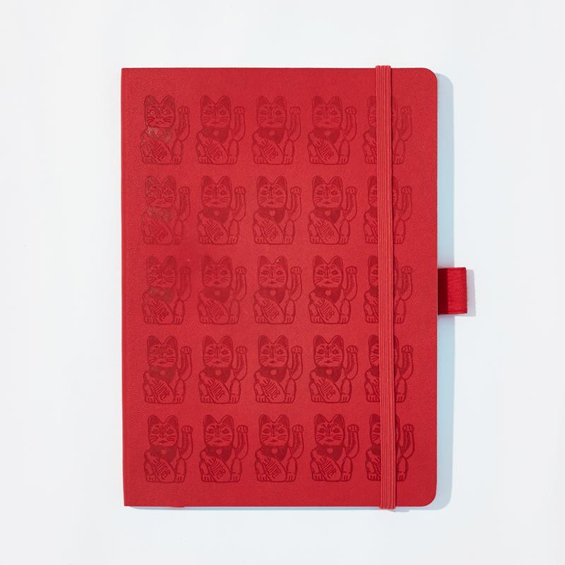Red Lucky Cat Notebook | Bookazine HK