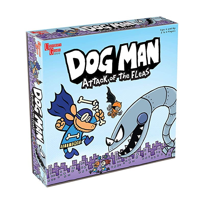 Dog Man Attack of The Fleas