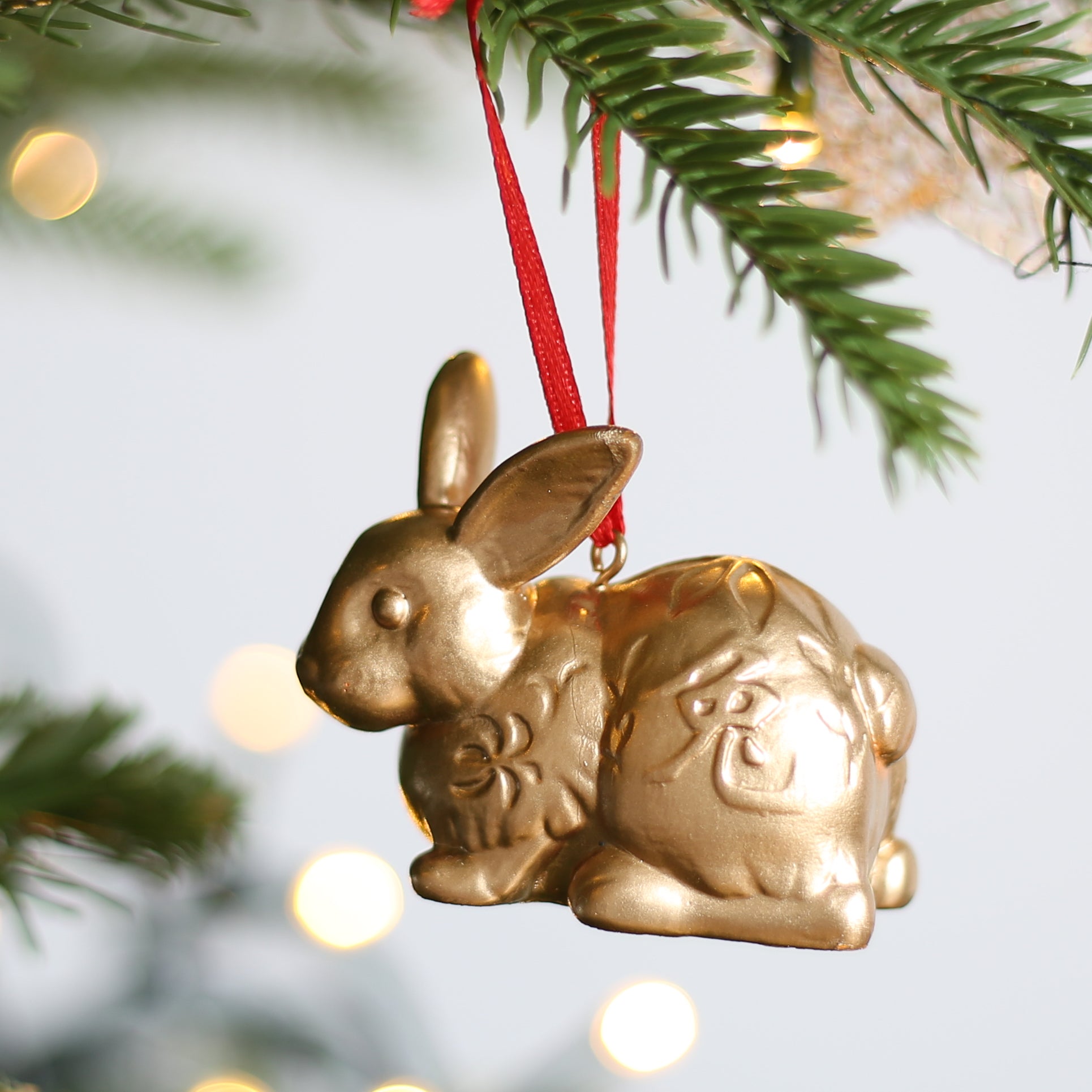 Zodiac Gold Rabbit Ornament - Bookazine HK