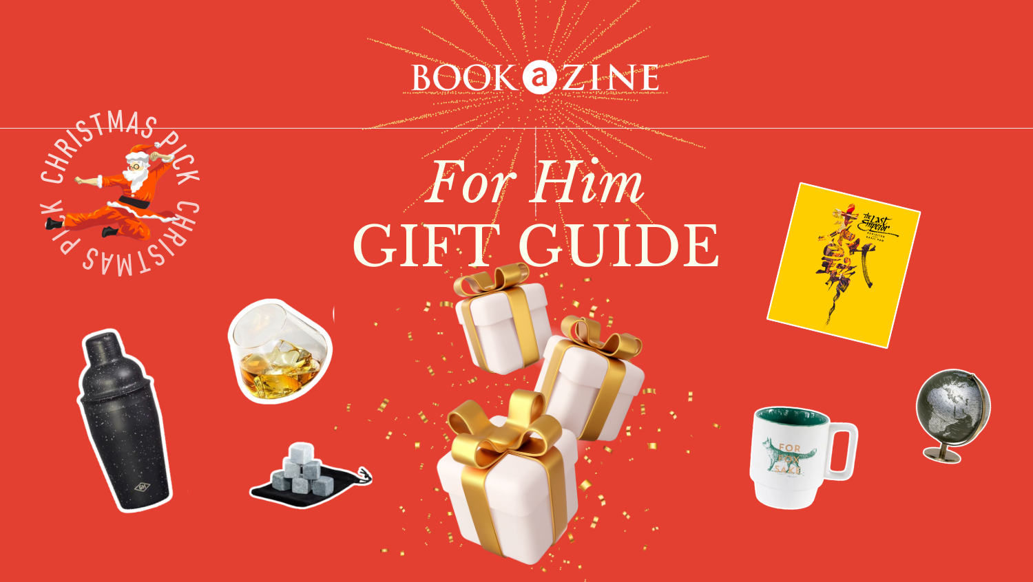 Gifts For Him - Bookazine's Gift Guide