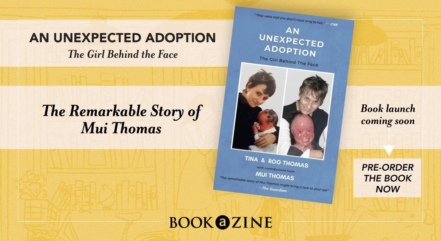 Countdown to the Book Launch in March of “An Unexpected Adoption: The Girl Behind the Face”