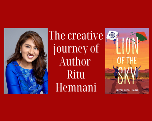 Sunday Spotlight with Author Ritu Hemnani & her beautiful novel "Lion of the Sky"