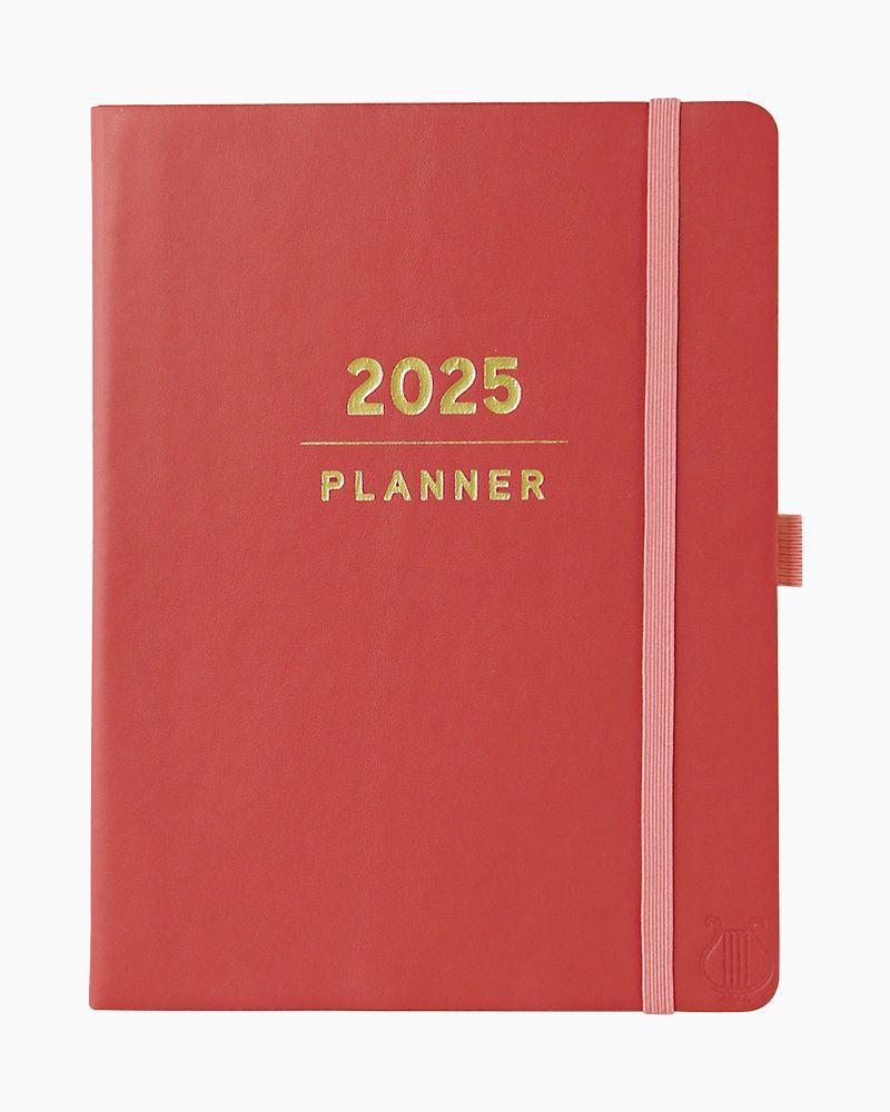 Classic Red Apollo Vegan Soft Cover Planner | Bookazine HK