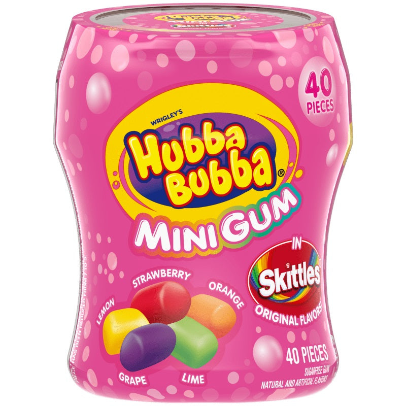 Hubba Bubba Mini Gum Skittles | Bookazine HK