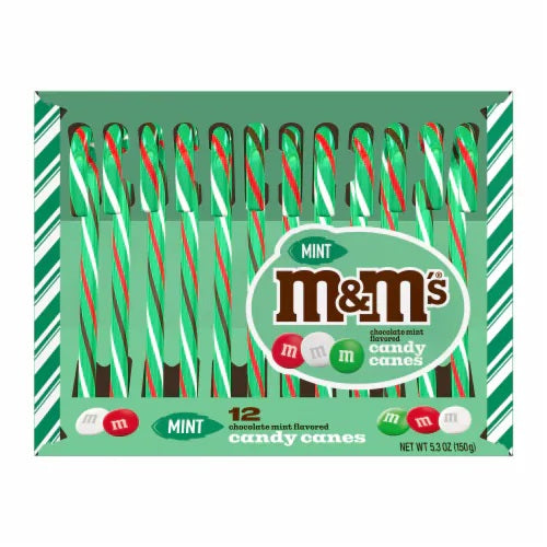 M&M's Canes Chocolate Mint 5.3Oz | Bookazine HK