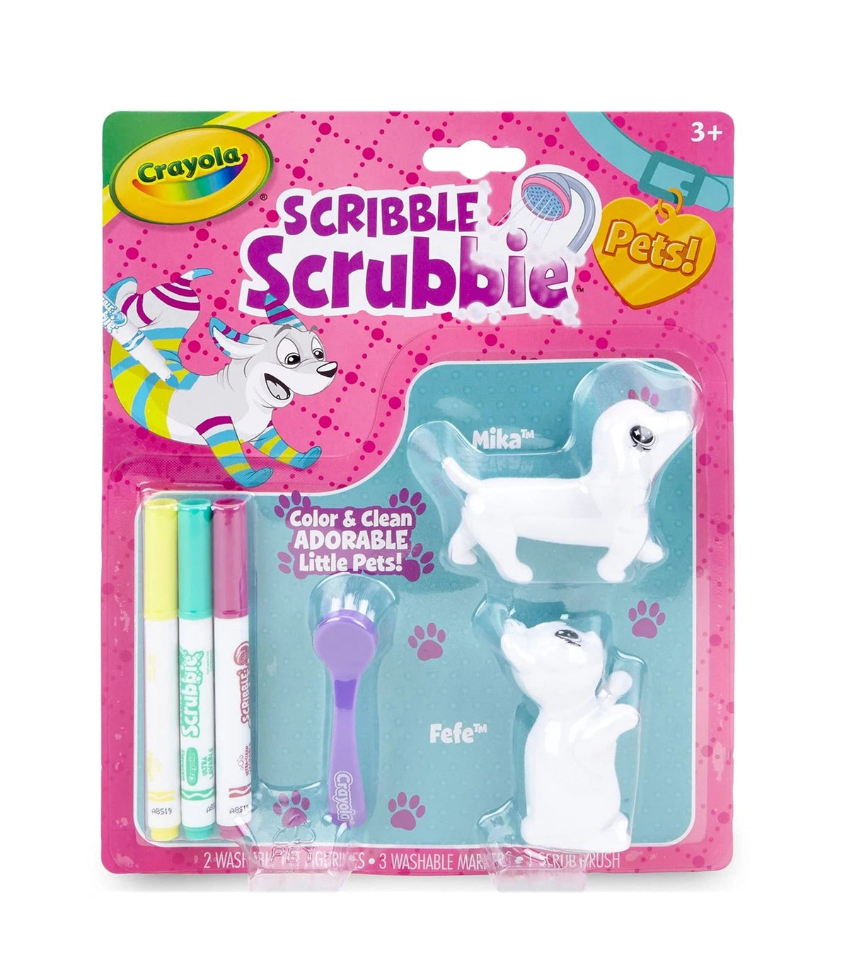 Crayola Scribble Scrubbies Pets - Cat And Dog