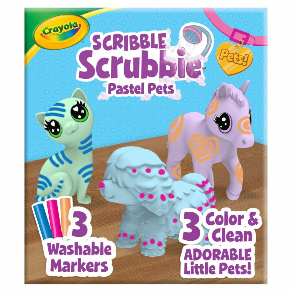 Crayola Scribble Scrubbies Pastel Pets