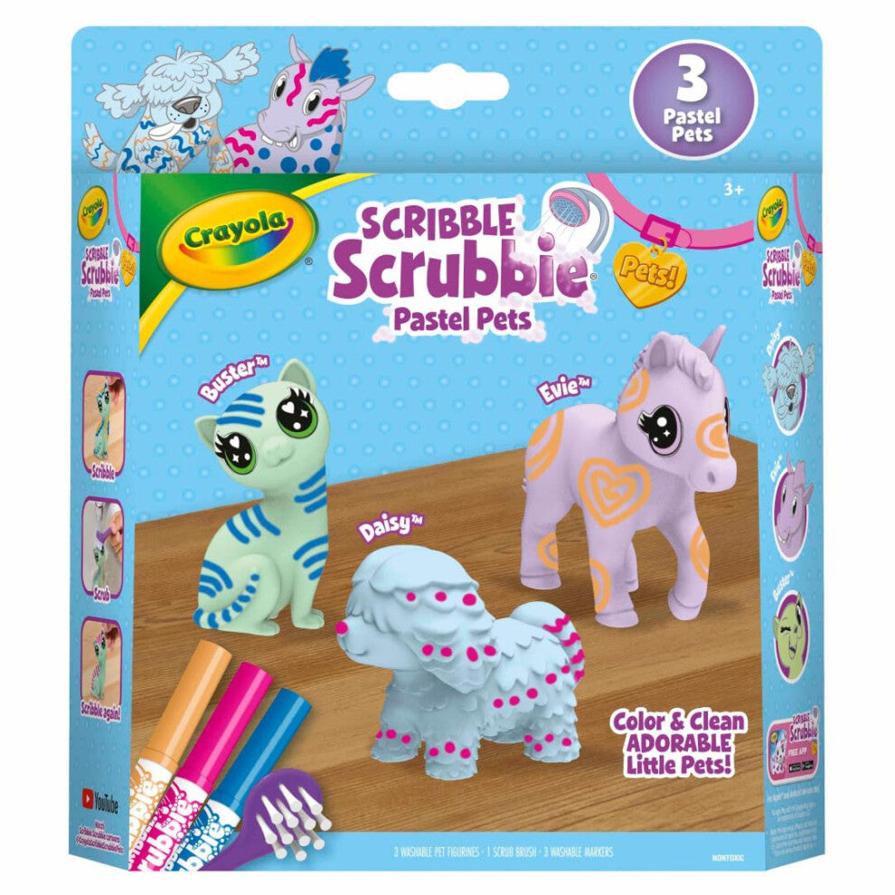 Crayola Scribble Scrubbies Pastel Pets