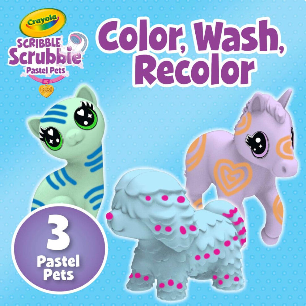Crayola Scribble Scrubbies Pastel Pets