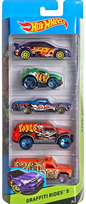 Hot Wheels Basic 5 Car Pack Assortment