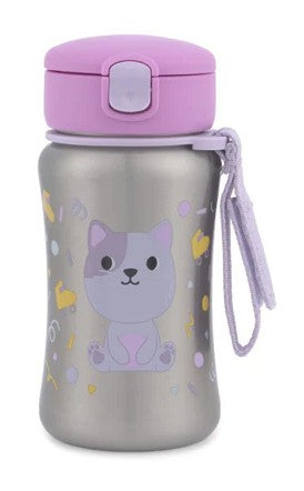 Cat Besties Squad Stainless Steel Straw Bottle | Bookazine HK