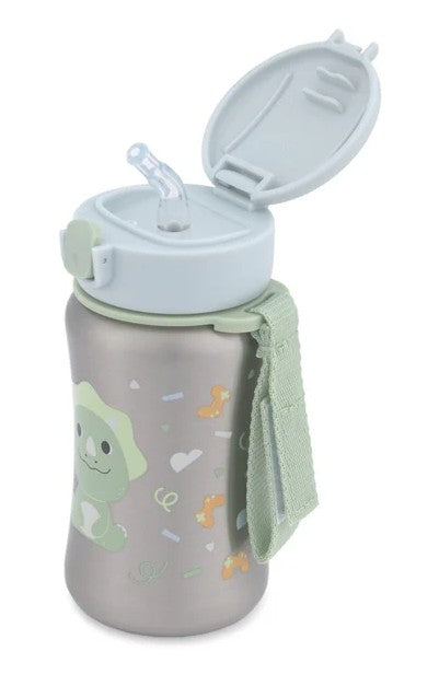 Dino Besties Squad Stainless Steel Straw Bottle | Bookazine HK