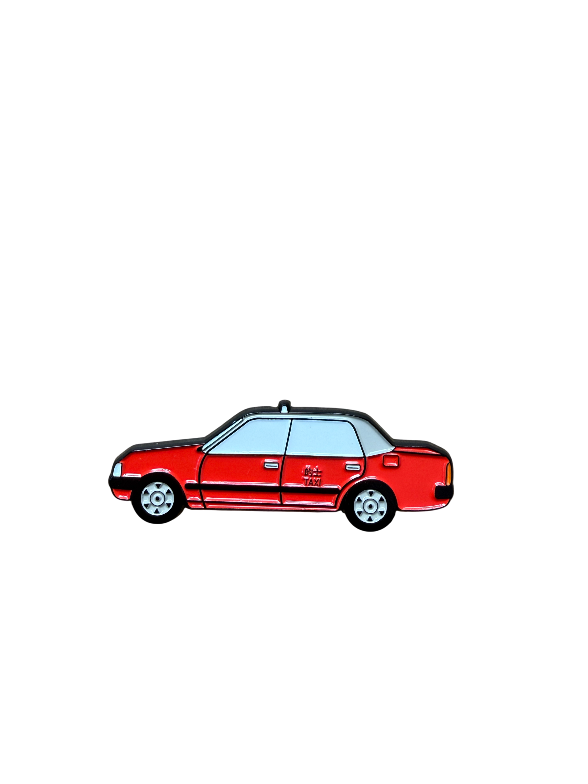 Hk Taxis Enamel Magnet | Bookazine HK
