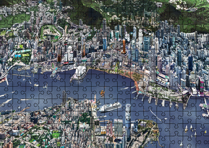 Hong Kong Cityscape Puzzle | Bookazine HK