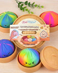 Mystery Bun Squishy (Medium) - Tie Dye Edition