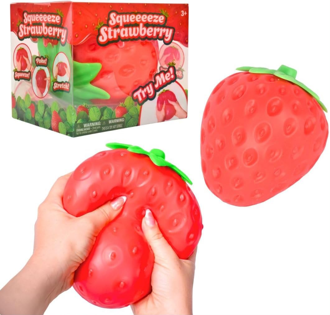 Squeeze Strawberry Large Squishy | Bookazine HK