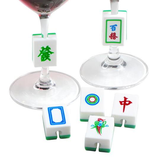 Mahjong Dragons Wine Markers | Bookazine HK