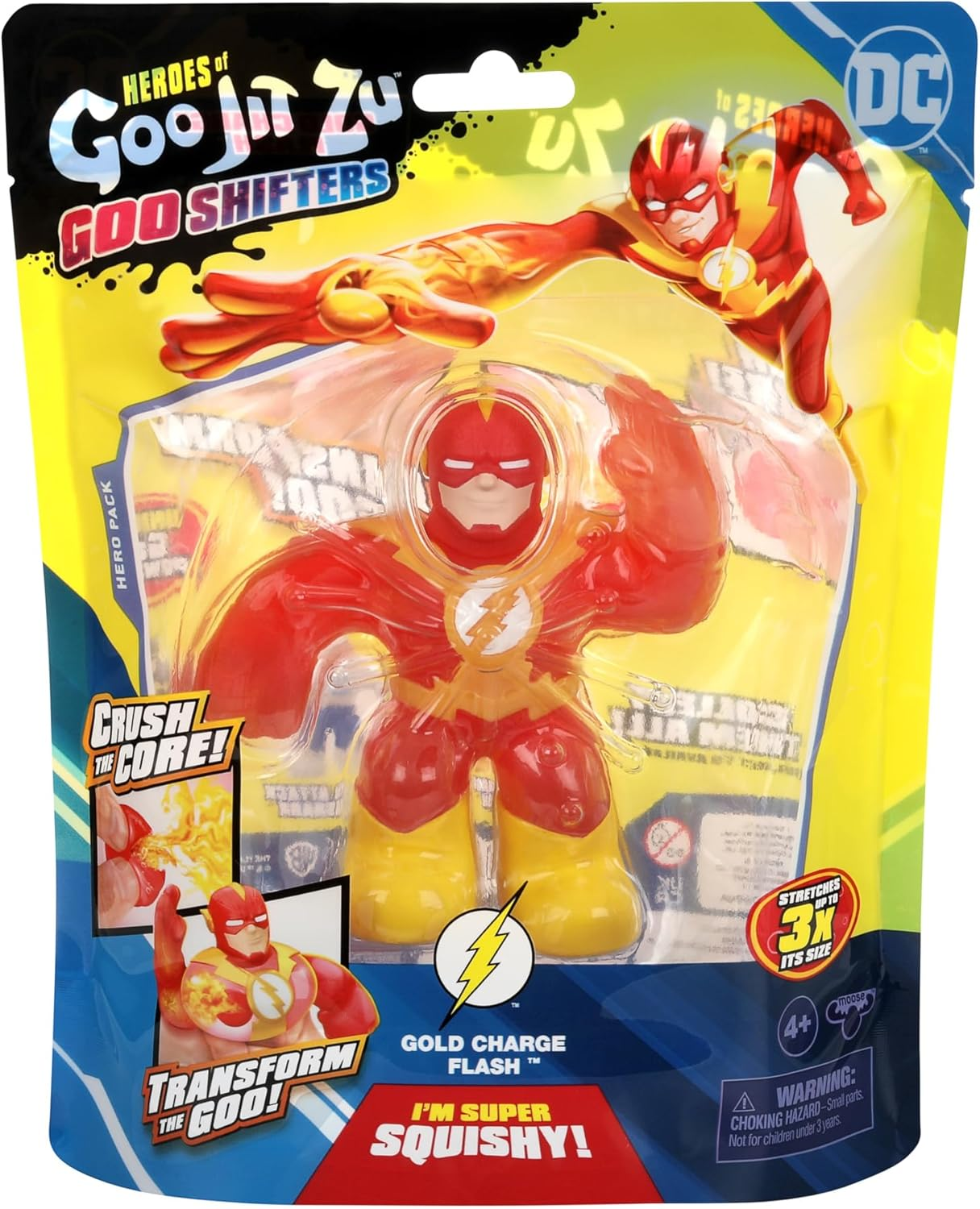 Heroes of Goo Jit Zu Dc Heroes Gold Charge Flash | Bookazine HK