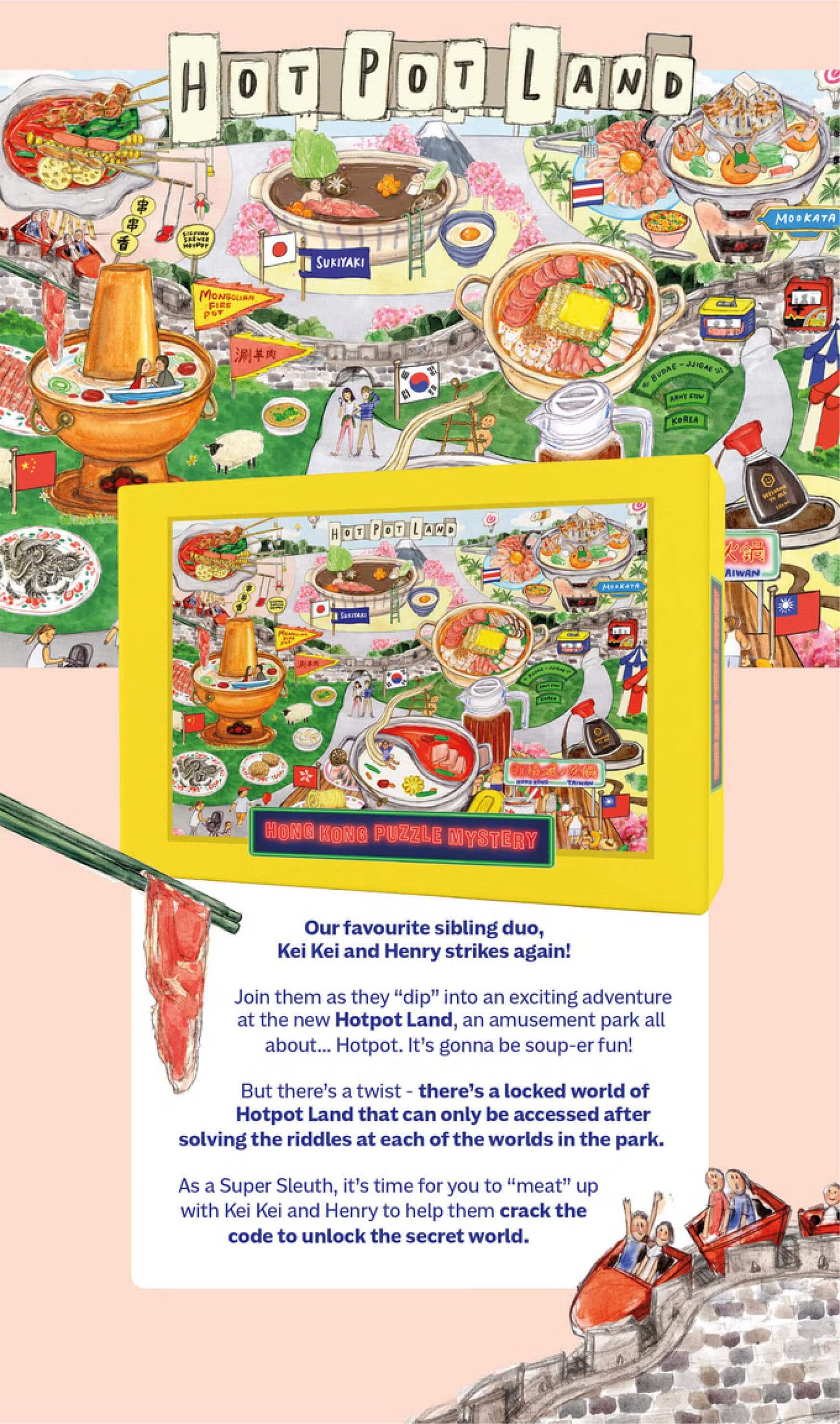 Hot Pot Land Puzzle  | Bookazine HK