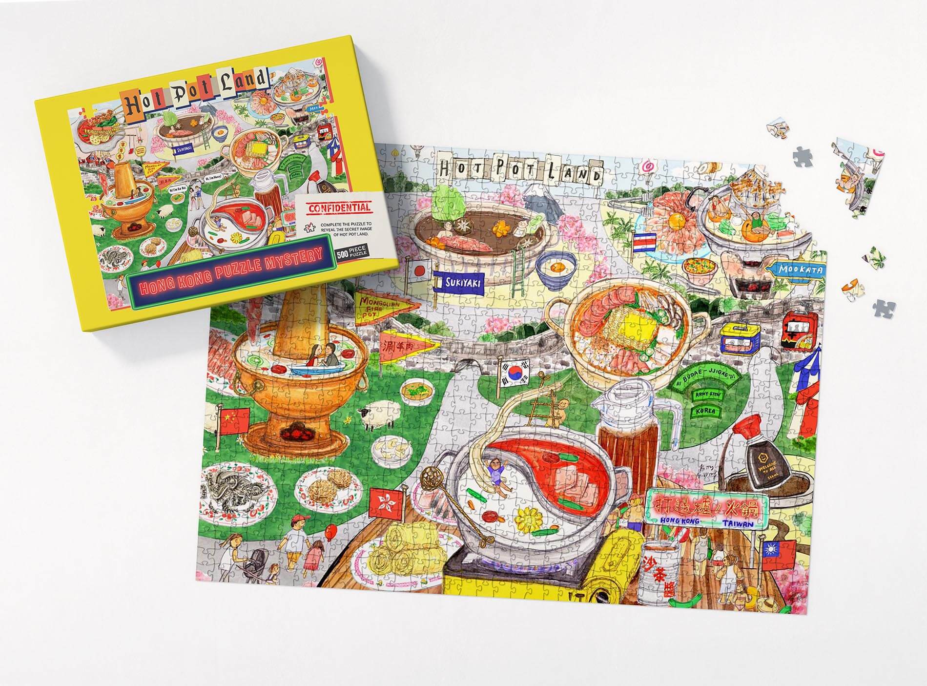 Hot Pot Land Puzzle  | Bookazine HK