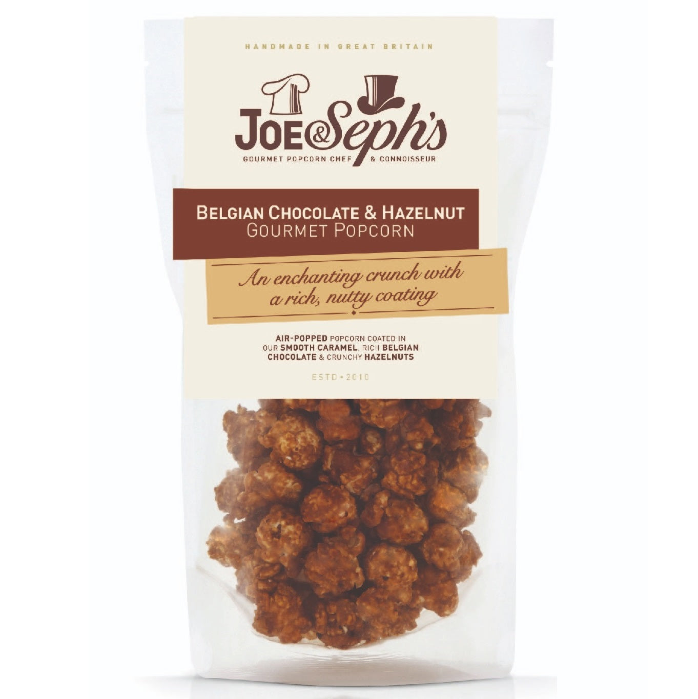 Joe & Seph's Chocolate & Hazelnut Popcorn 80G | Bookazine HK