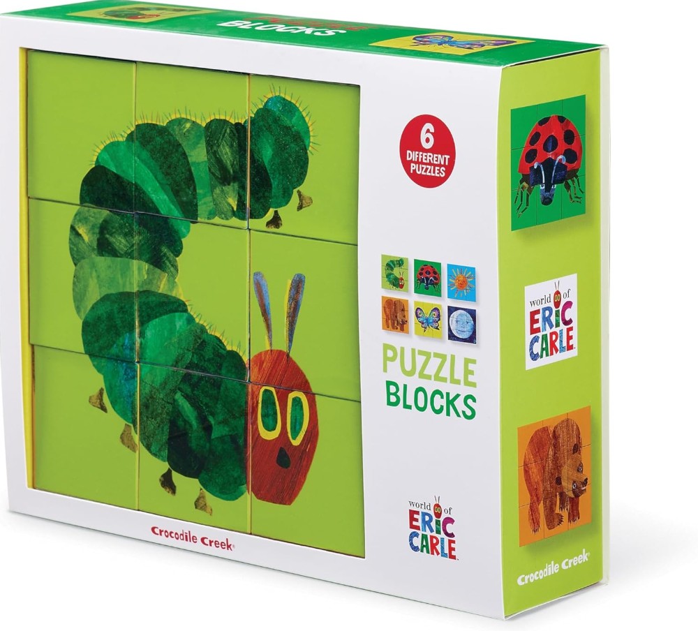 The Very Hungry Caterpillar Puzzle Blocks | Bookazine HK