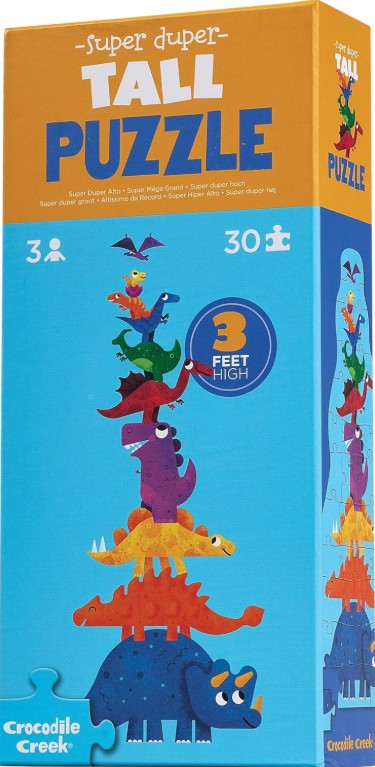Super Duper Tall Puzzle - Dinosaur 30 Pcs | Bookazine HK
