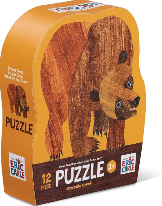 Brown Bear Mini Puzzle 12 Pcs | Bookazine HK