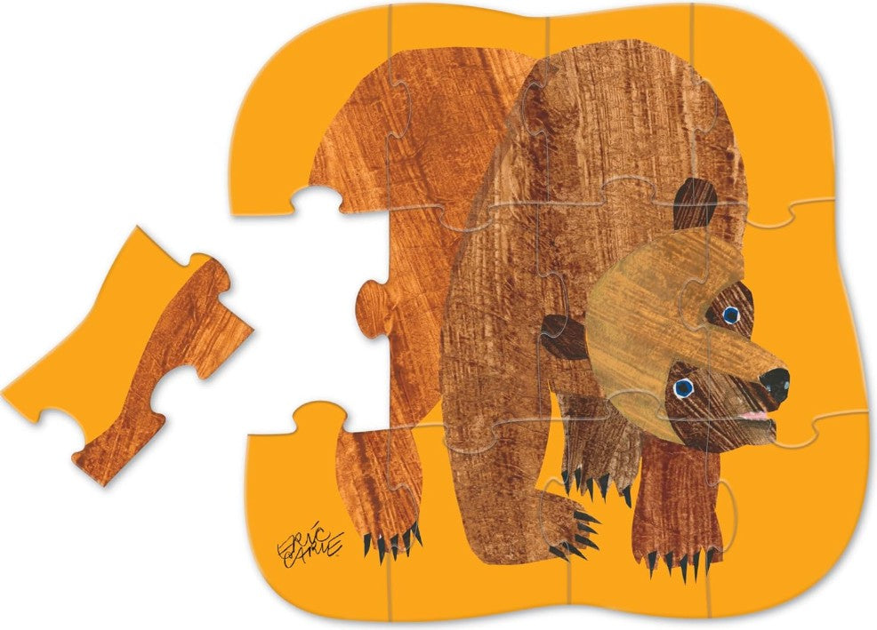 Brown Bear Mini Puzzle 12 Pcs | Bookazine HK