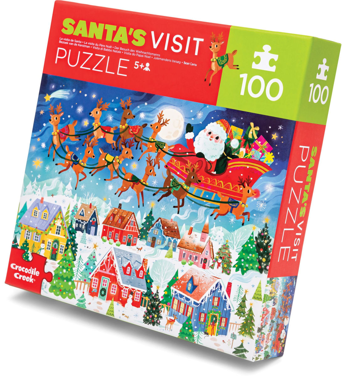 Santa's Visit Puzzle 100 Pcs | Bookazine HK
