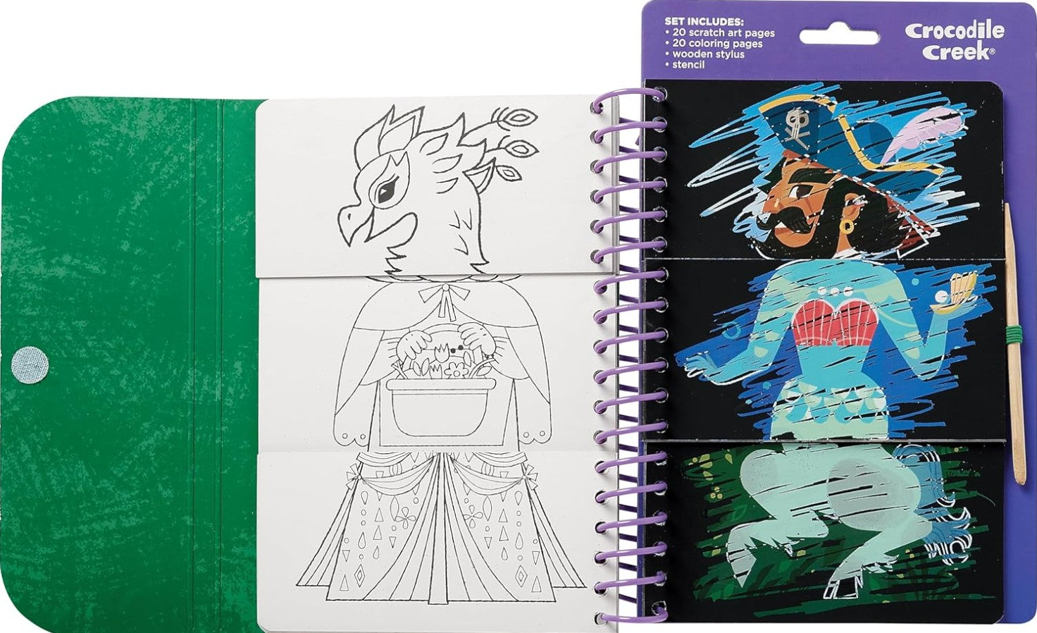 Scratch Art Flip Book - Fairytale Magic | Bookazine HK