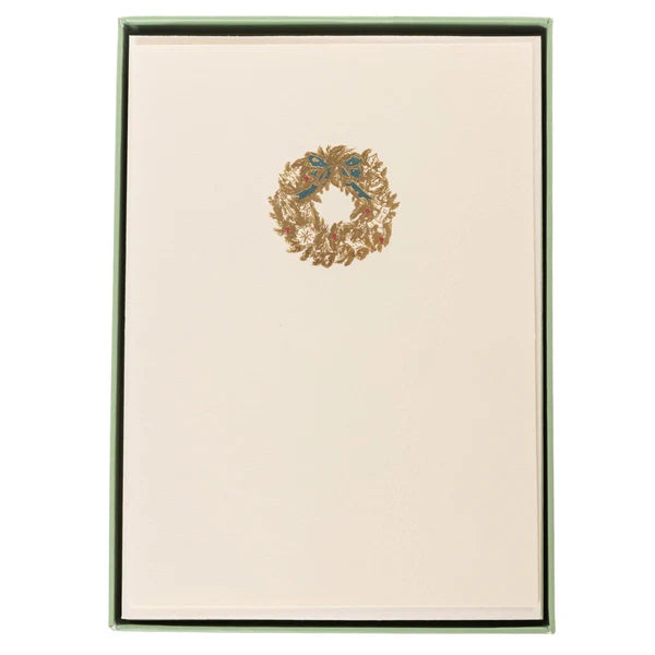 Christmas Wreath Holiday Boxed Card 15Ct | Bookazine HK