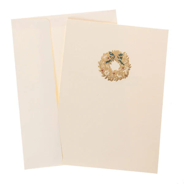 Christmas Wreath Holiday Boxed Card 15Ct | Bookazine HK
