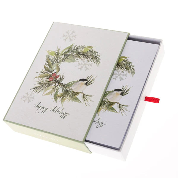 Winter Bird Holiday Keepsake Boxed Cards 15Ct | Bookazine HK